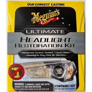 Meguiar's G2990 Ultimate Headlight Restoration Kit Sanding Discs and Sealant NIB